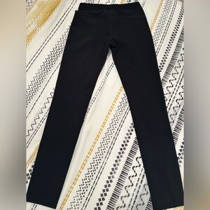 Veronica Beard Ponte Knit Black Leggings